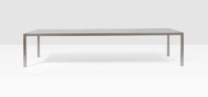 T88A Table de salle à manger Aluminium by Maarten van Severen, 1990