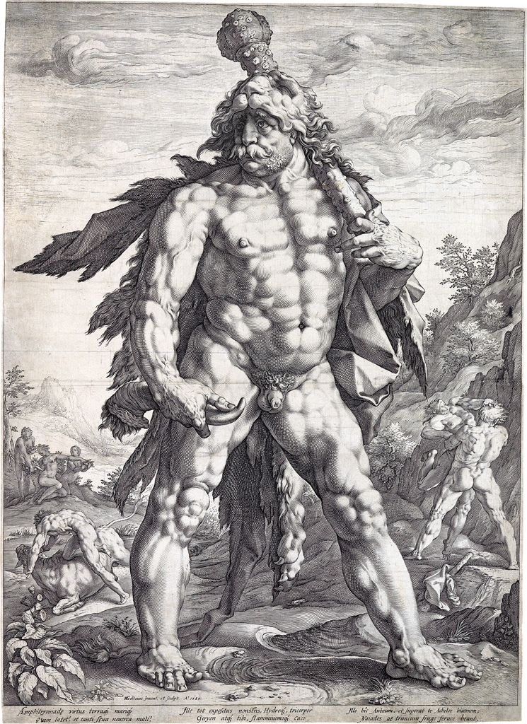 The Great Hercules by Hendrick Goltzius, 1589