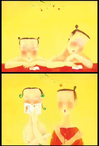 2 works: School I,School II by Ji Xiaofeng