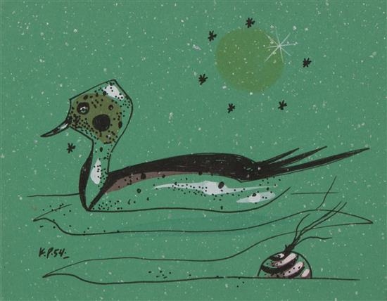 Karl Priebe | 5 Works: Cards | MutualArt