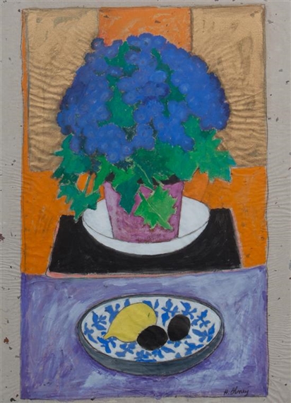 Flowers and Fruit - Helen Olney