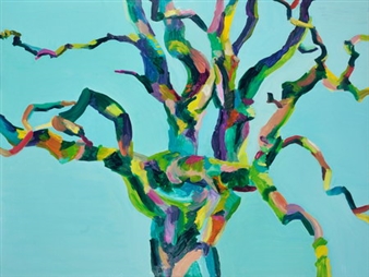 Michelle Dovey: The Colourful Sausage Trees - Gimpel Fils