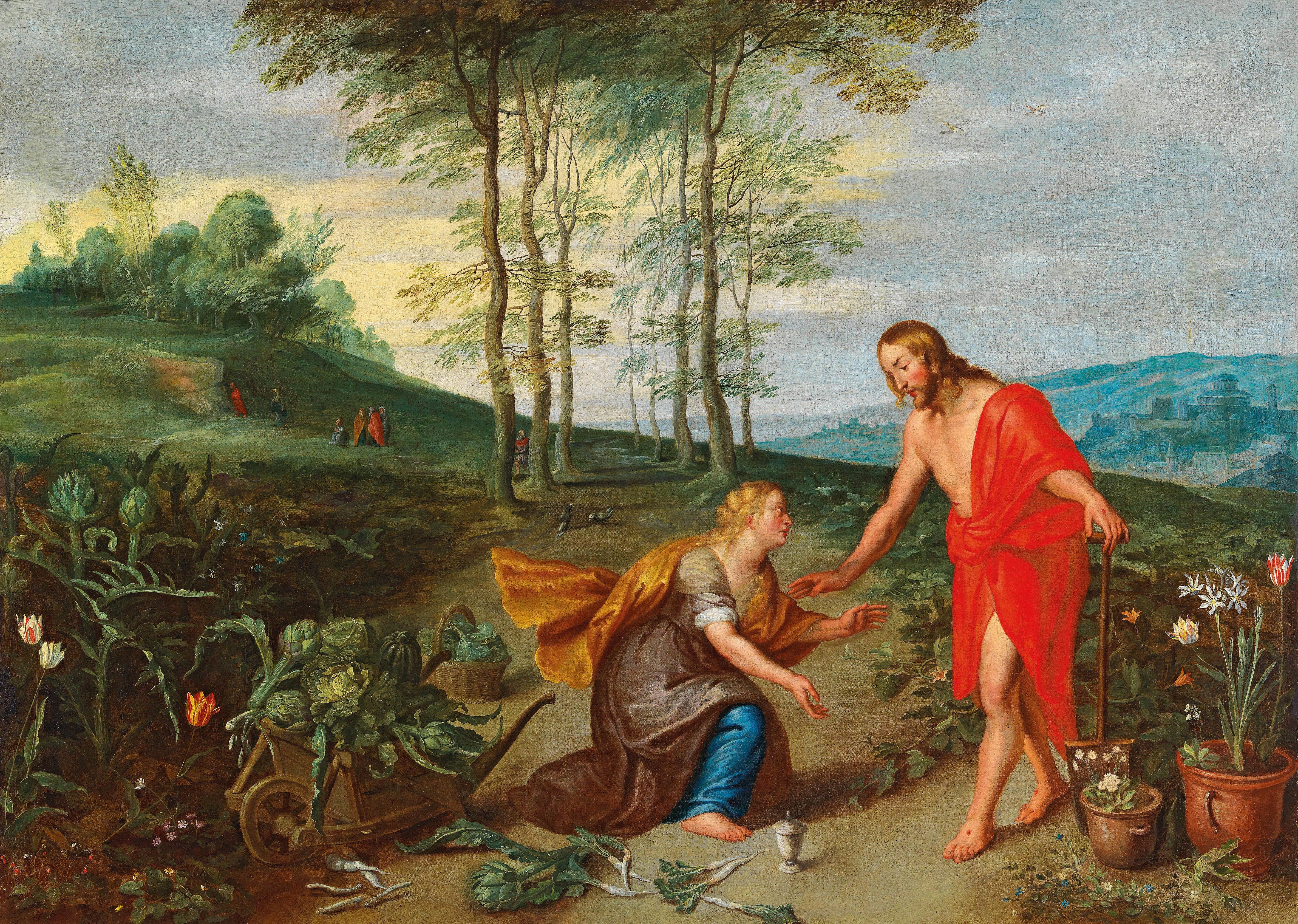 Noli me tangere by Jan Brueghel the Younger