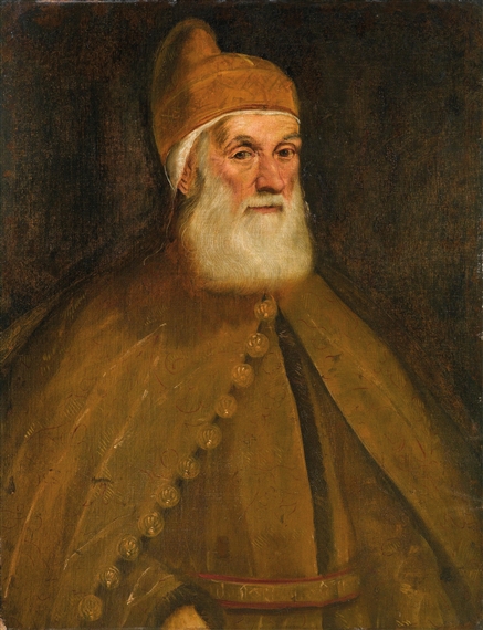Portrait of Doge Girolamo Priuli by Jacopo Tintoretto