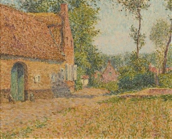 Countryside landscape - Émile Ancelet