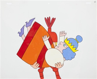 The knight of Red Hearts - Queen of Hearts, animation film No. 15, from the series Fairy Tales & feuds - Bohdan Nowicki