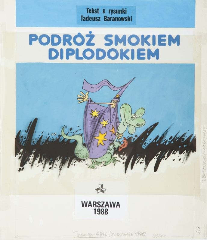 Podróż smokiem Diplodokiem by Tadeusz Baranowski, 1982/1983