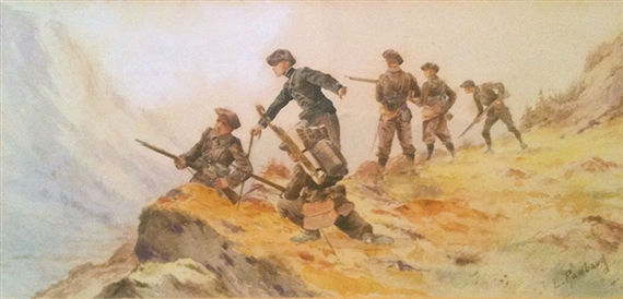 Chasseurs alpins by L. Rambaud