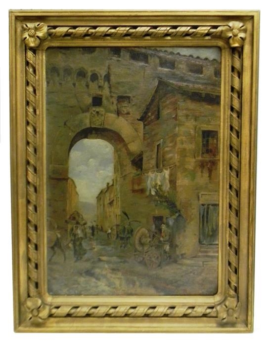 Artwork by J. Lisku, Untitled, Made of oil on board