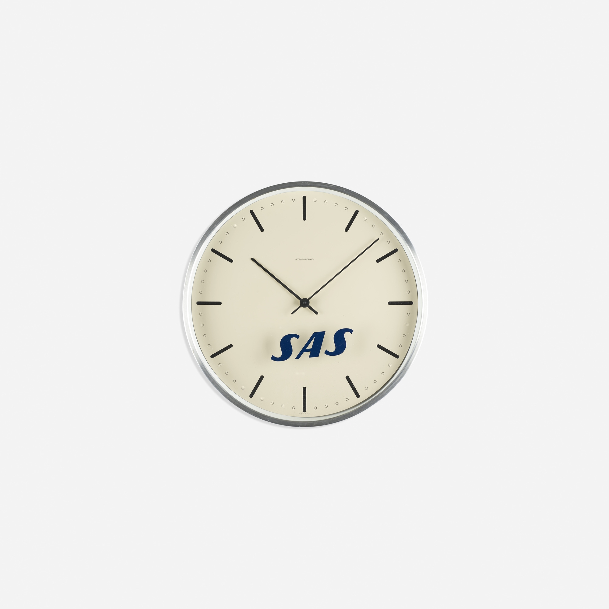 Arne Jacobsen | City Hall wall clock for SAS (1956) | MutualArt