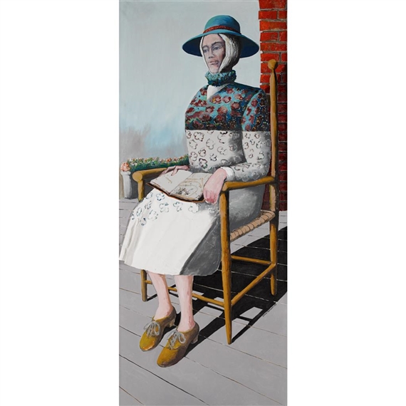 MISS EMMA by Benny Andrews, 1988