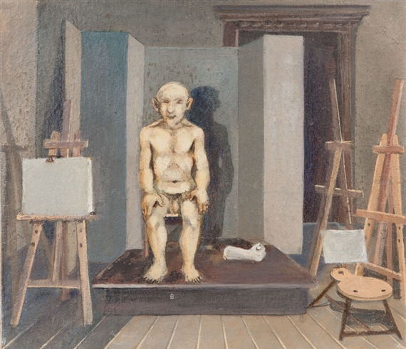 Academy Model by Gottfried Brockmann, 1929