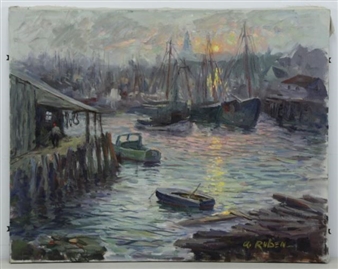 Gloucester Evening - Albert Ruben