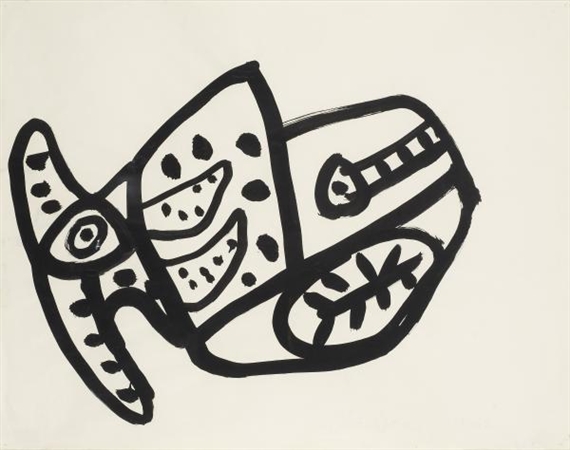 SANS TITRE by Alan Davie, 1967