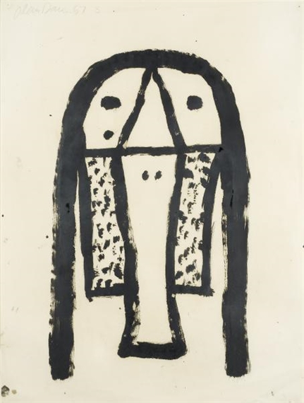 SANS TITRE by Alan Davie, 1957