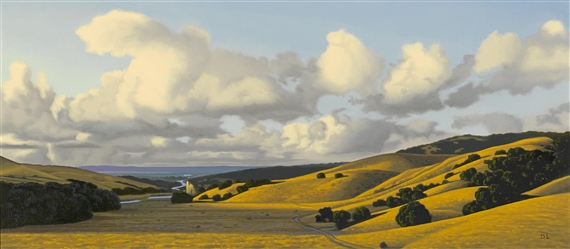 Landscape with Stratus Clouds by David Ligare, 1998