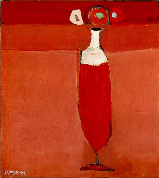 Red on Red by Raimonds Staprans, 1964