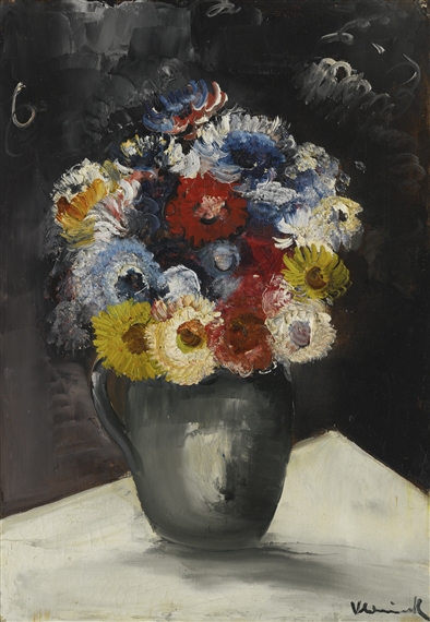 VASE DE FLEURS by Maurice de Vlaminck, circa 1920-1921
