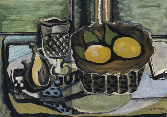 Georges Braque | PICHET ET JOURNAL (1928) | MutualArt