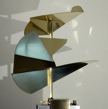 Revolving Brass Forms - Blackfish Gallery