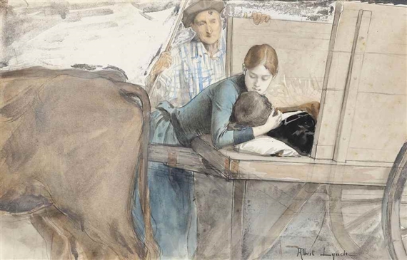 Adieu by Albert Lynch