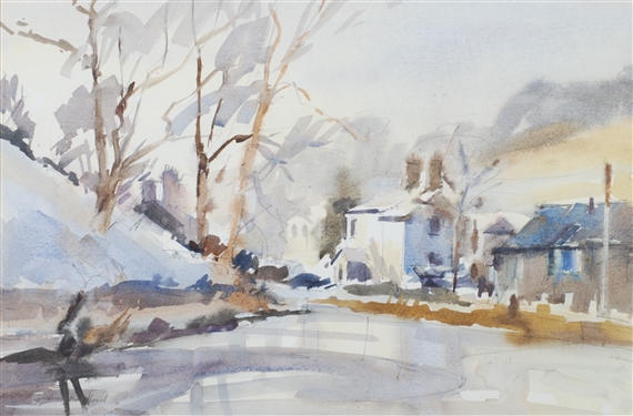 Wool Road, Huddersfield Canal by Gordon Radford