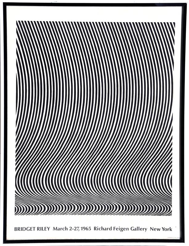 Bridget Riley | Richard Fiegen Gallery Exhibition (1965) | MutualArt