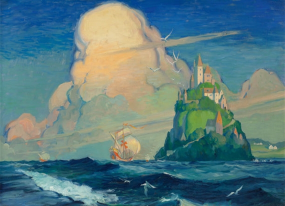 Howard Garfield Gray | The Island (Circa 1920) | MutualArt