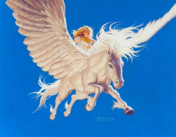 Islands in the Sky, paperback cover by Greg Hildebrandt, Tim Hildebrandt, 1999