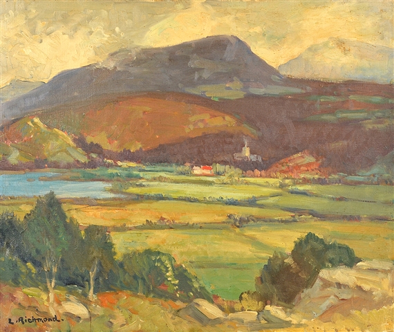 Storm Clouds Over Cader Idris by Leonard Richmond