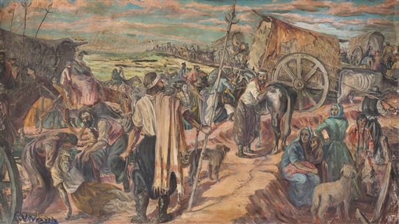 El éxodo by Eduardo Vernazza