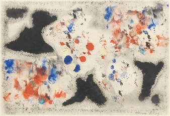 Zwei Abstrakte Kompositionen - Hermann Dienz