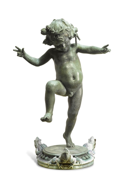 Frog Fountain by Janet Scudder, 1901