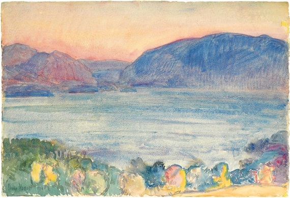 At Sunset Above Newburgh