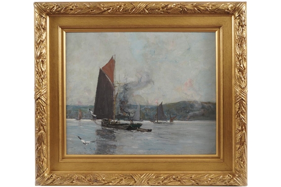 The sail of the bank by James Kay