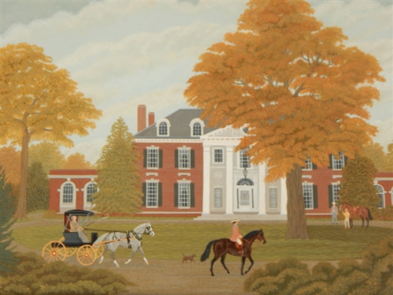 Bougemont West Virginia by Vincent Haddelsey, 1987