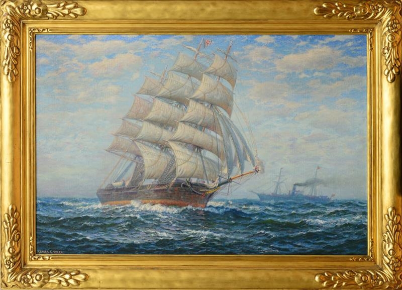 Artwork by James Gale Tyler, THREE BROTHERS, Made of Oil on canvas