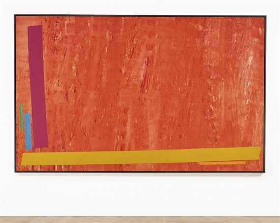 LAST DAY BEFORE by Jack Bush, 1973