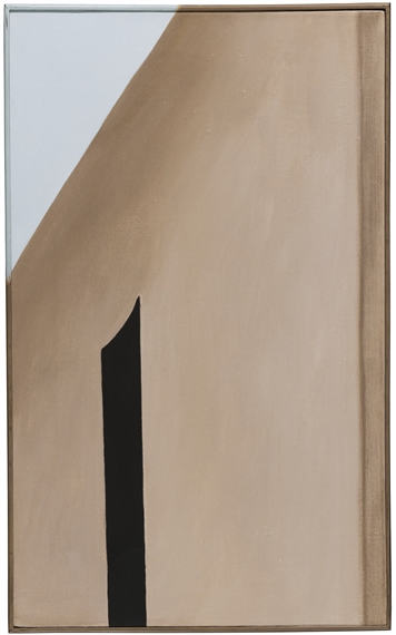BLACK PATIO DOOR–SMALL by Georgia O'Keeffe, 1955