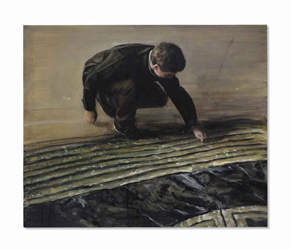 The Rug by Michaël Borremans, 2006