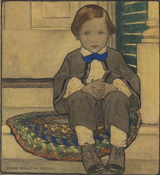 "When Daddy Was a Little Boy" by Jessie Willcox Smith, circa 1903