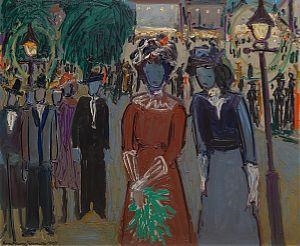 Promenade by Erik Harry Johannessen, 1957