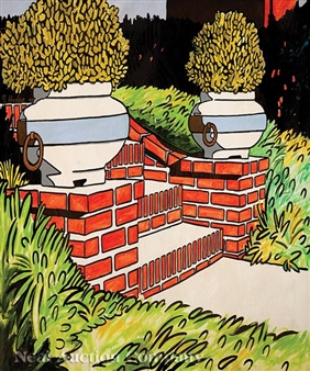 Steps at Night, Lakeview Series - John Hodge