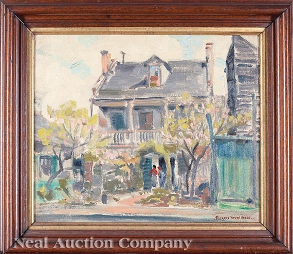 Raised House, Old New Orleans by Morris Henry Hobbs