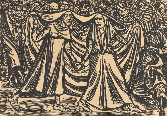 Totentanz II by Ernst Barlach, 1922