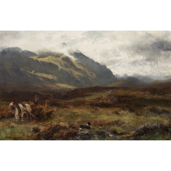 AMONGST THE BRACKENS by David Farquharson, 1890