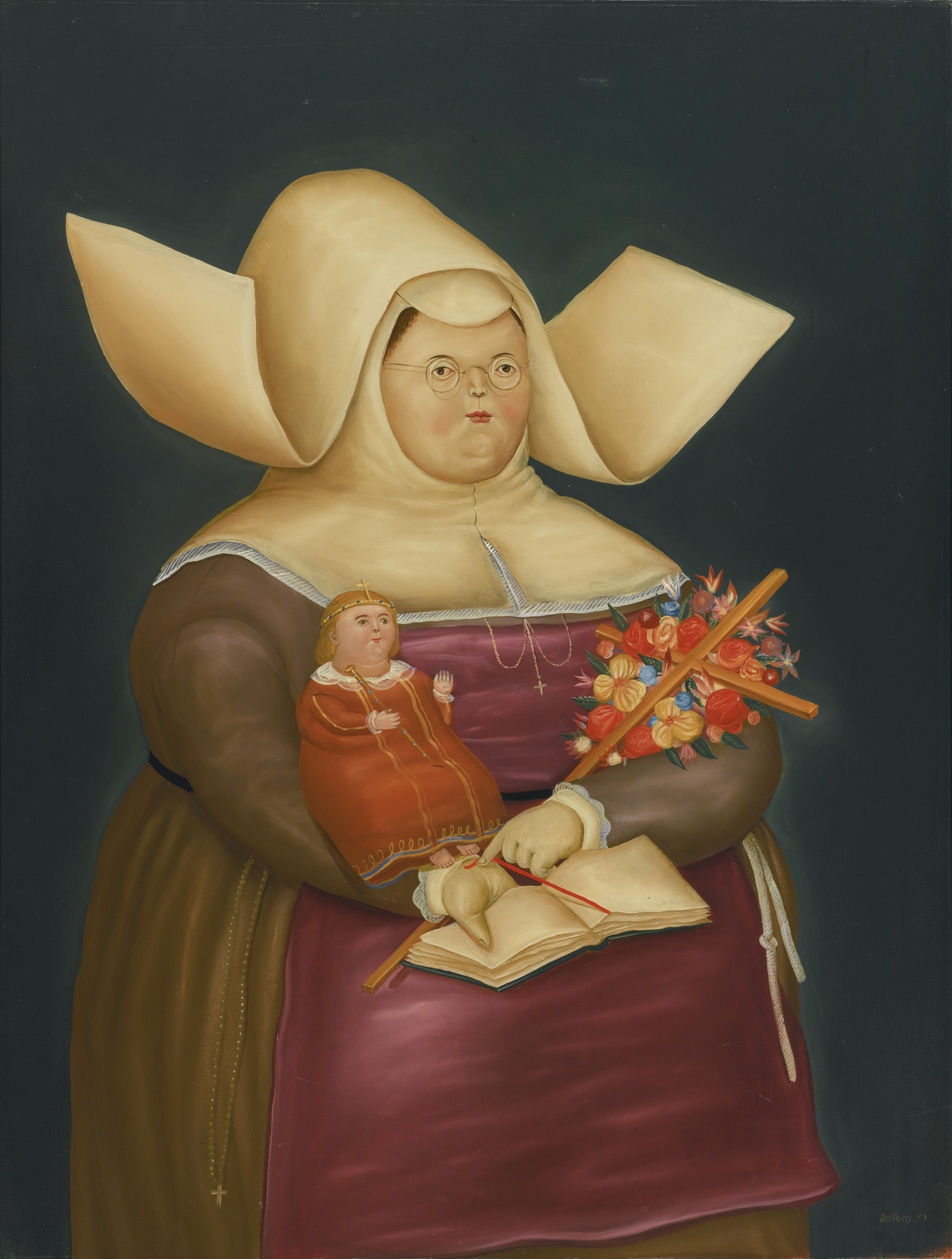 Fernando Botero | AUTORRETRATO, EL DÍA DE MI PRIMERA COMUNIÓN (1970 ...