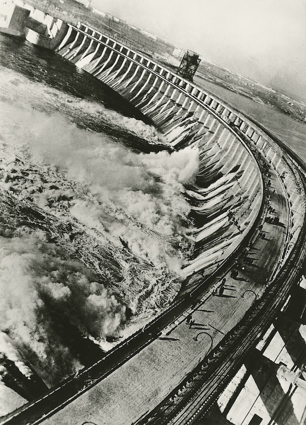 The Dnieper Hydroelectric Station by Max Alpert, 1937, printed circa 1960s