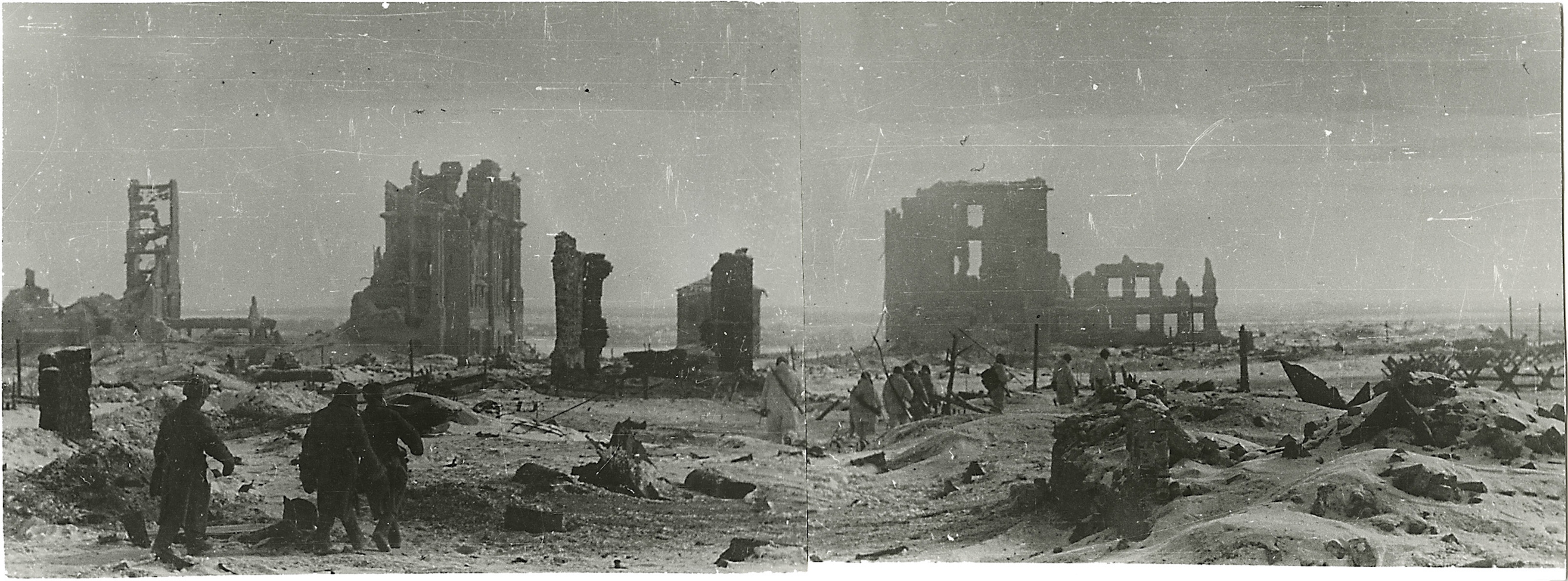 Artwork by Georgi Zelma, 2 Works: Stalingrad Liberated, Made of Gelatin silver print