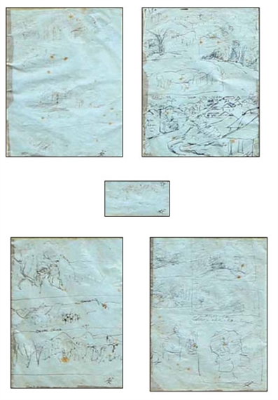 UNTITLED (5 sketches)